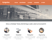 Tablet Screenshot of flyttguiden.se